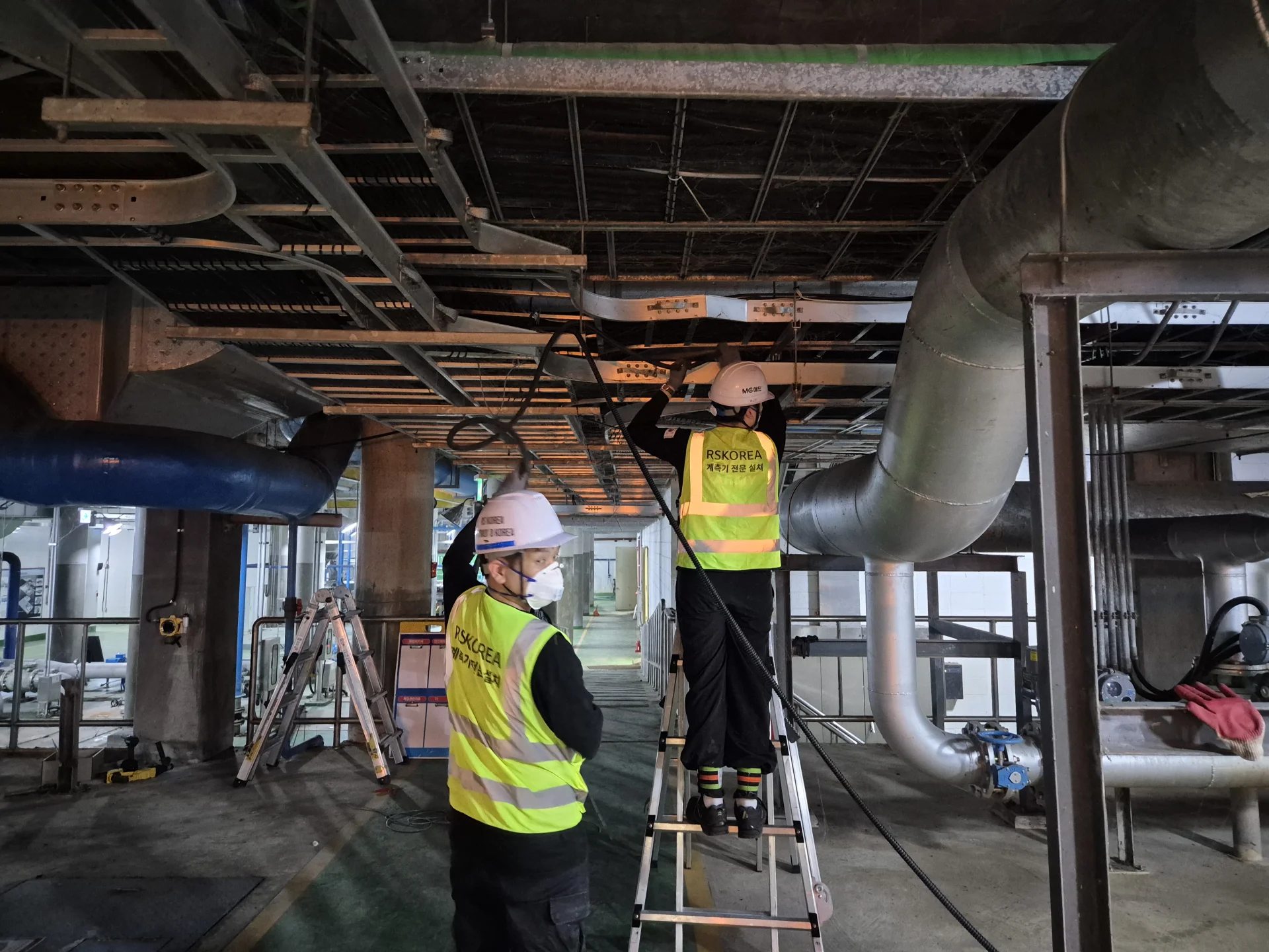 WANDI FIX800 installation work site