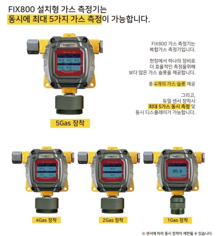 가스측정기 전문 완디코리아 WANDI®