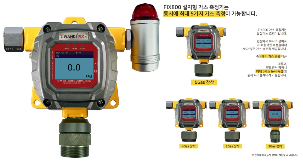 가스측정기 전문 완디코리아 WANDI®