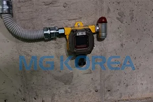 MGKOREA 설치형 복합가스 측정기 FIX800 설치사례