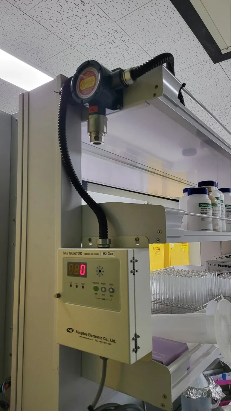 [RS KOREA] [이전설치] 대전 제약회사 수소 가스 검출기 이전설치