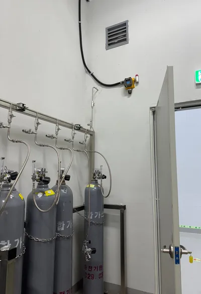 [RS KOREA][수리] 안성시 반도체 부품생산 공장 FIX 800 O2 출장 수리 및 검교정