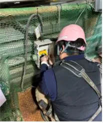 이전설치] 노원 서울동북선 터널공사 밀폐공간 안전용 4대가스 측정기 FIX800 4GAS O2 CO H2S EX 이전설치 공사