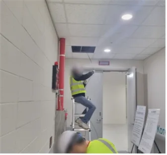 설치]  용산 빌딩 전기실 FIX800 O2 설치!