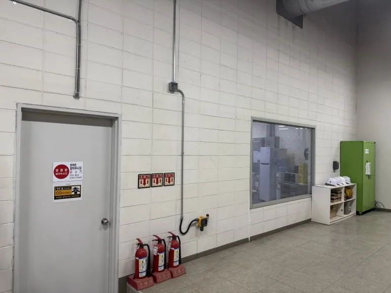 [브이피이코리아] 공공기관 전시시설 전기실 발전기실 CO2 가스 감지기 설치