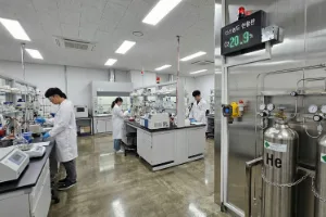 헬륨 질소 사용 대학교 실험실 산소농도측정 O2 현황판 설치