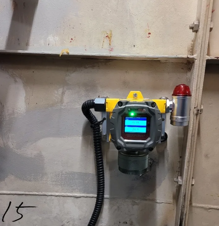 [레이먼드] 산소측정기 전광판 모니터링시스템 설치사례