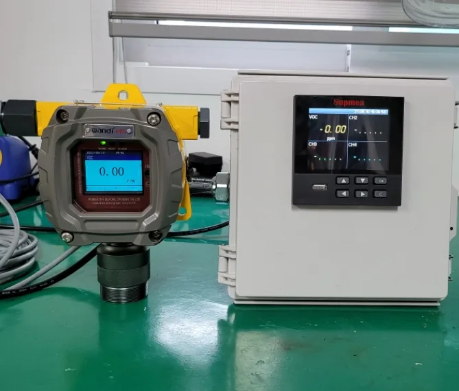 클린룸 내 미세 VOC 측정, 설치형 가스측정기 FIX800 VOC 10ppm