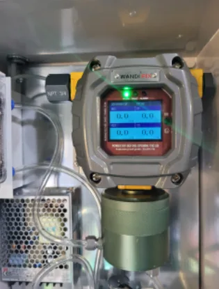 공기관 수처리장 가스측정기 설치 FIX800 4GAS-[1]