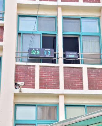 납품] 공공기관(초등학교) 대기질 측정 위한 FIX800 NO2 와 미세먼지 소음 측정기 납품 설치