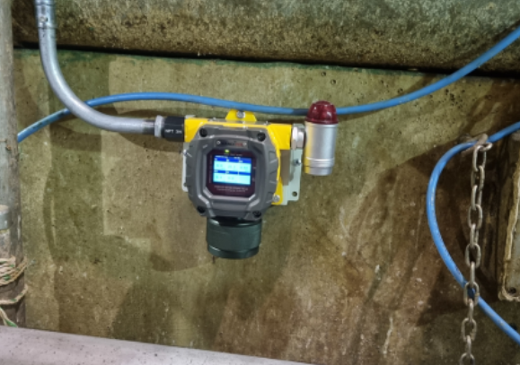 설치] FIX800 O2 CO H2S LEL CO2 5GAS + 전광판 5CH 폐수처리장